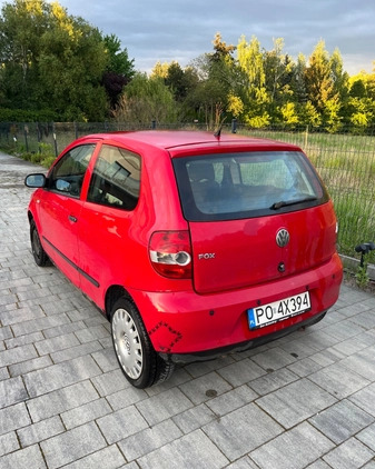Volkswagen Fox cena 2290 przebieg: 274000, rok produkcji 2007 z Zwoleń małe 16